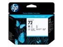 HP 72 - Gris, Photo Negro - cabezal de impresión - para DesignJet HD Pro MFP, SD Pro MFP, T1100, T1120, T1200, T1300, T2300, T770, T790, T795