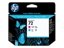 HP 72 - Cián, magenta - cabezal de impresión - para DesignJet HD Pro MFP, SD Pro MFP, T1100, T1120, T1200, T1300, T2300, T770, T790, T795