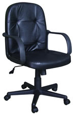 Executive Chair w/Arm Rest (Black)