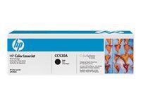 HP 304A - Negro - original - LaserJet - cartucho de tóner (CC530A) - para Color LaserJet CM2320fxi, CM2320n, CM2320nf, CP2025, CP2025dn, CP2025n, CP2025x
