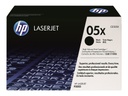 HP 05X - Alto rendimiento - negro - original - LaserJet - cartucho de tóner (CE505X) - para LaserJet P2054, P2055, P2056, P2057