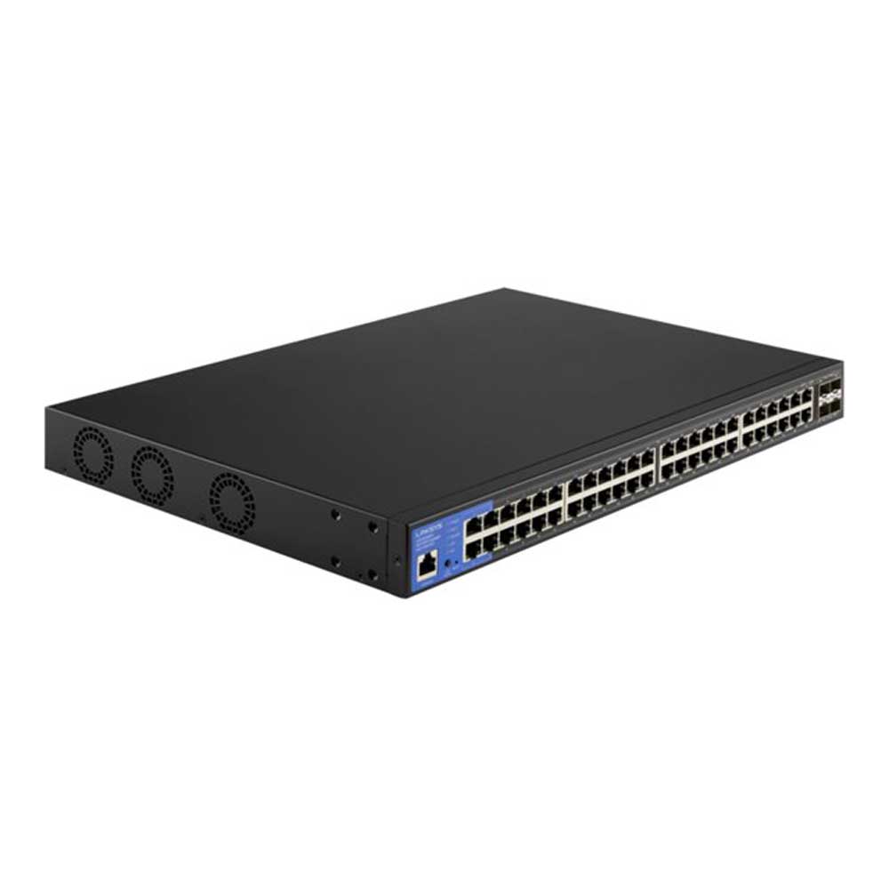 Linksys - Switch - Gigabit Ethernet - 48 - 48 x 10/100/1000 (Po