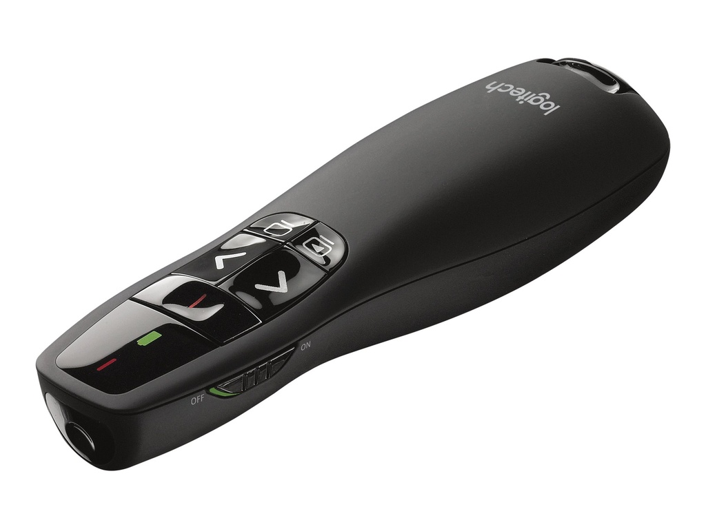 Logitech Wireless Presenter R400 - Control remoto para presentaciones - RF