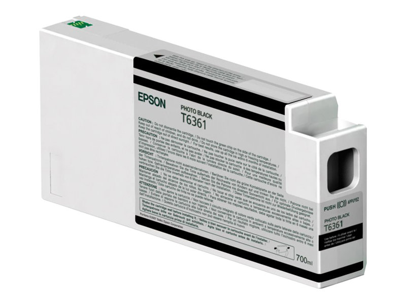 Epson UltraChrome HDR - 700 ml - Photo Negro - original - cartucho de tinta - para Stylus Pro 7700, Pro 7890, Pro 7900, Pro 9700, Pro 9890, Pro 9900, Pro WT7900