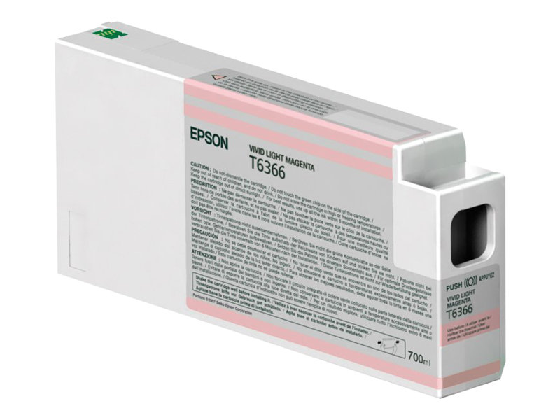 Epson UltraChrome HDR - 700 ml - magenta vívido suave - original - cartucho de tinta - para Stylus Pro 7890, Pro 7900, Pro 9890, Pro 9900, Pro WT7900