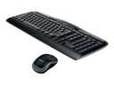 Logitech Wireless Desktop MK320 - Juego de teclado y ratón - inalámbrico - 2.4 GHz