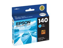 Epson T140 - Cián - original - cartucho de tinta - para Stylus TX560WD; Stylus Office TX525FW, TX620FWD; WorkForce T42WD, WF-3012