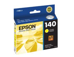 Epson 140 - Amarillo - original - cartucho de tinta - para Stylus TX560WD; Stylus Office TX525FW, TX620FWD; WorkForce T42WD, WF-3012