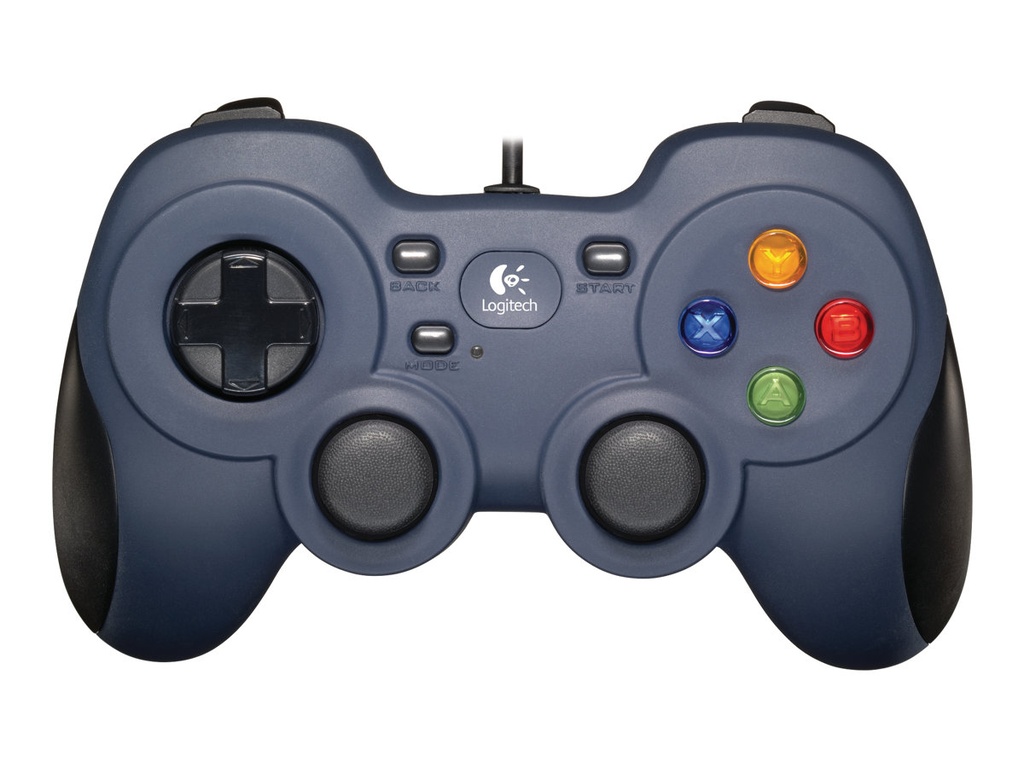 Logitech Gamepad F310 - Mando de videojuegos - 10 botones - cableado