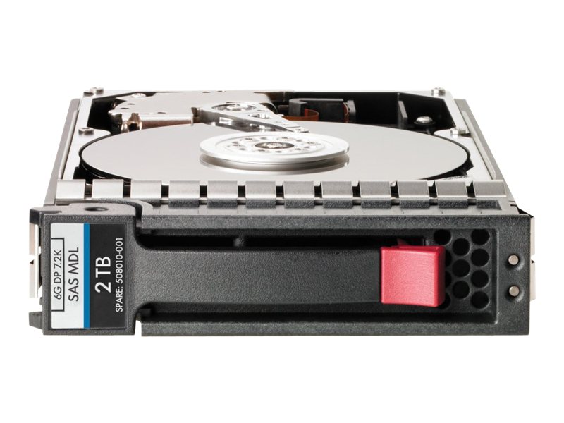 HPE - Disco duro - 2 TB - interno - 3.5" - 7200 rpm - para Modular Smart Array 2040, P2000, P2000 3.5-in, P2000 G3