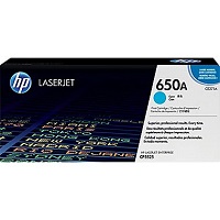 HP 650A - Cián - original - LaserJet - cartucho de tóner (CE271A) - para Color LaserJet Enterprise CP5520, CP5525, M750