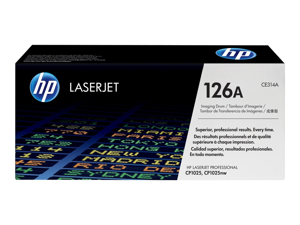 HP 126A - Negro, color (cian, magenta, amarillo) - original - kit de tambor - para Color LaserJet Pro MFP M176, MFP M177; LaserJet Pro MFP M175; TopShot LaserJet Pro M275