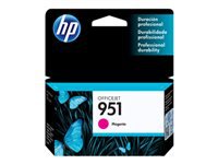 HP 951 - Magenta - original - cartucho de tinta - para Officejet Pro 251, 276, 8100, 8600, 8600 N911, 8610, 8615, 8616, 8620, 8625, 8630, 8640