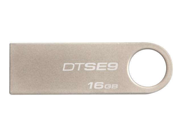 Kingston DataTraveler SE9 - Unidad flash USB - 16 GB - USB 2.0 - champaña