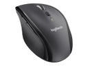 Logitech Marathon M705 - Ratón - ergonómico - diestro - laser - 7 botones - inalámbrico - 2.4 GHz - receptor inalámbrico USB - carbón