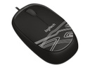 Logitech M105 - Ratón - óptico - cableado - USB - negro