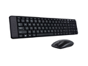 Logitech Wireless Combo MK220 - Juego de teclado y ratón - 2.4 GHz - Español