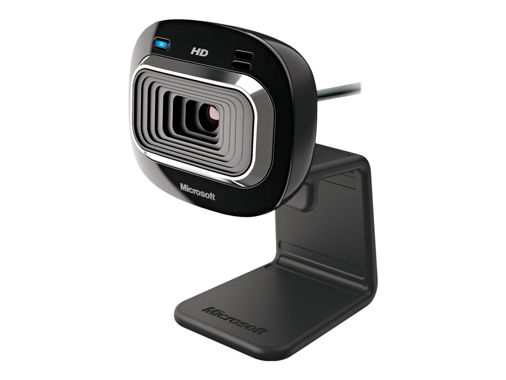 Microsoft LifeCam HD-3000 - Cámara web - color - 1280 x 720 - audio - USB 2.0
