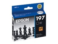 Epson T197 - Gran capacidad - negro - original - cartucho de tinta - para Expression XP-101, XP-201, XP-211, XP-214, XP-401, XP-411; WorkForce WF-2532