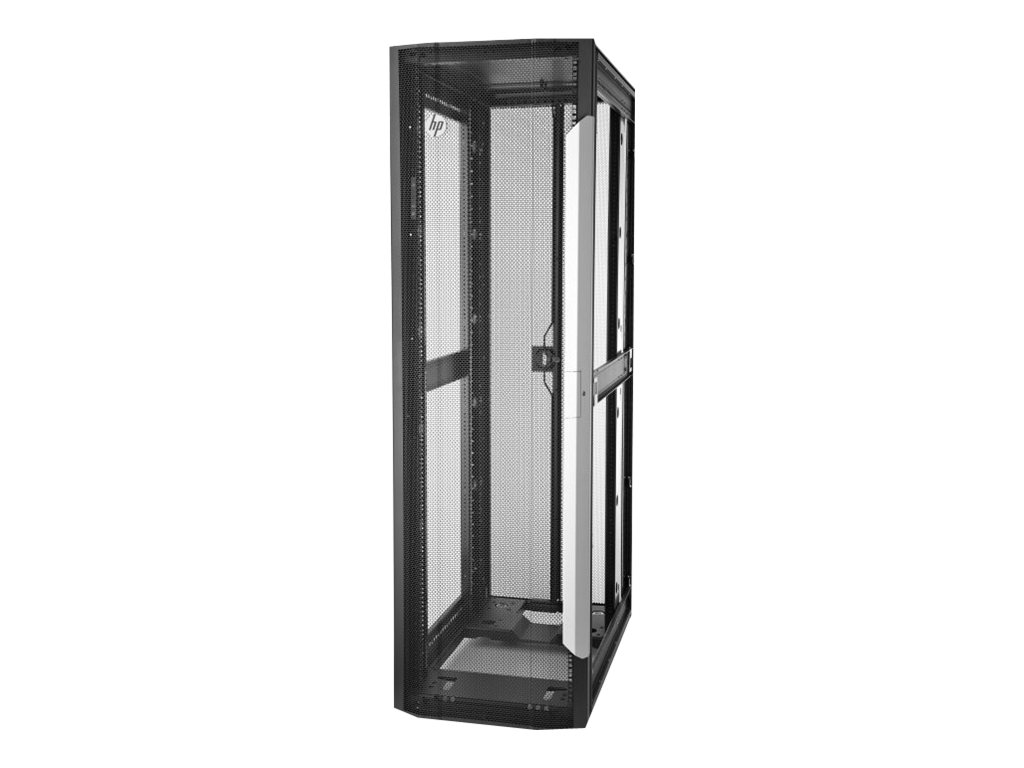 HPE 600mm x 1075mm Enterprise Shock Rack - Rack - negro - 42U - para StoreOnce 3100, 35XX; HPE 3PAR StoreServ 7440c 2-node, StoreServ 7450c 4-node