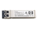 HPE B-Series - Módulo de transceptor SFP+ - canal de fibra de 8 Gb (onda corta) - Fibre Channel - para Brocade 16Gb/12, 16Gb/24; HPE 8/24, 8/8; StoreFabric SN4000, SN6500, SN8600B 4-slot