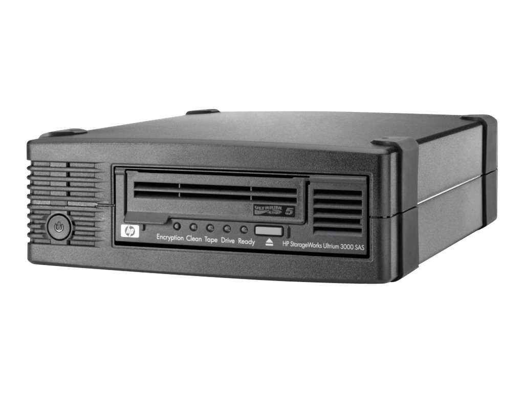HPE LTO-5 Ultrium 3000 - Unidad de cinta - LTO Ultrium (1.5 TB / 3 TB) - Ultrium 5 - SAS-2 - externo - cifrado - para ProLiant DL385p Gen8 Entry
