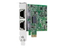 HPE 332T - Adaptador de red - PCIe 2.0 perfil bajo - Gigabit Ethernet x 2 - para Nimble Storage dHCI Large Solution with HPE ProLiant DL380 Gen10