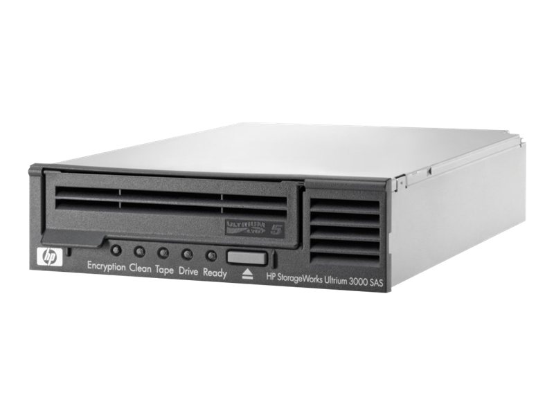 HPE LTO-5 Ultrium 3000 - Unidad de cinta - LTO Ultrium (1.5 TB / 3 TB) - Ultrium 5 - SAS-2 - interna - 5.25" - cifrado - para ProLiant DL360e Gen8, DL360p Gen8, DL385p Gen8, DL560 Gen8, ML310e Gen8, ML350p Gen8