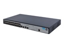 HPE 1910-24-PoE+ Switch - Conmutador - L3 - Gestionado - 24 x 10/100 (PoE+) + 2 x Gigabit SFP combinado - montaje en rack - PoE+