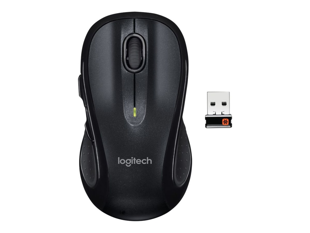 Logitech M510 - Ratón - diestro - laser - 7 botones - inalámbrico - 2.4 GHz - receptor inalámbrico USB