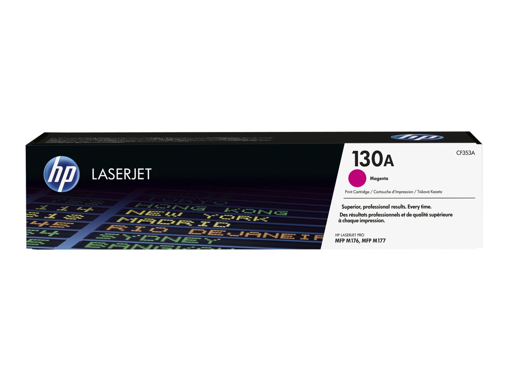 HP 130A - Magenta - original - LaserJet - cartucho de tóner (CF353A) - para Color LaserJet Pro MFP M176n, MFP M177fw