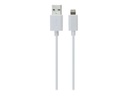 iLuv iCB263 - Cable de datos / alimentación - USB (M) a Lightning (M) - 91.4 cm - blanco - para Apple iPad/iPhone/iPod (Lightning)