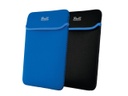 Klip Xtreme - Notebook sleeve - 14.1 in - Black blue - neoprene reversable