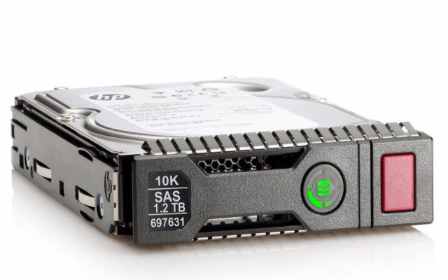 HPE Dual Port Enterprise - Disco duro - 1.2 TB - hot-swap - 2.5" SFF - SAS 6Gb/s - 10000 rpm - con transporte HP SmartDrive
