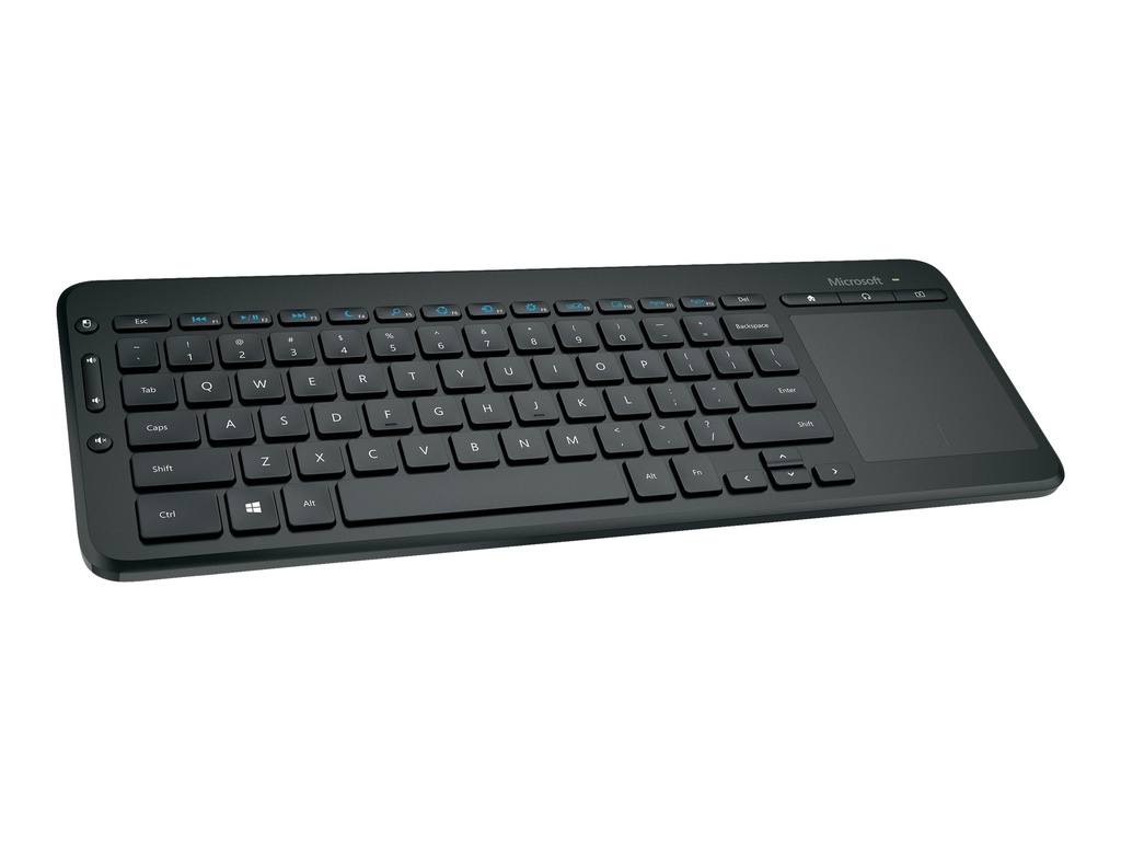 Microsoft Teclado Multimedia Todo En Uno - Teclado - inalámbrico - 2.4 GHz - español (Latinoamérica)