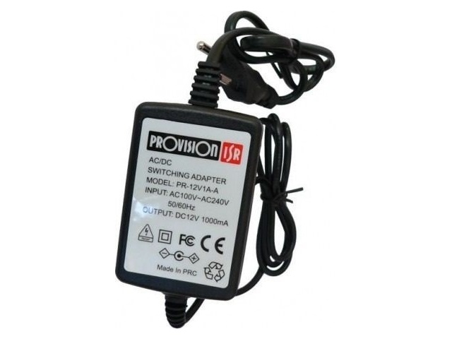 Provision ISR - PR-12V1A - Voltaje - Fuente de poder 12 Voltios 1 Amperios - Garantía local: 2 años