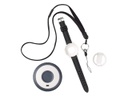 Honeywell - 5802WXT - Wireless Personal Panic Transmitter - Botón de alarma de seguridad - inalámbrico - Resistente al agua: se puede usar en la ducha o el baño - La tecla (s) de tacto táctil está empotrada para evitar falsas alarmas - El LED indica que se envió la transmisión