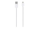 Belkin MIXIT Cable de carga y sincronización Lightning a USB - Cable Lightning - Lightning (M) a USB (M) - 3 m - blanco - para Apple iPad/iPhone/iPod (Lightning)