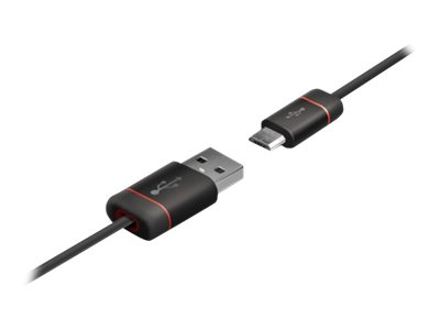 iLuv iCB55 Premium - Cable de carga / datos - USB (M) a Micro-USB tipo B (M) - 90 cm - negro - para Samsung Galaxy S, S II, S III, SL