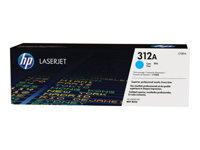 HP 312A - Cián - original - LaserJet - cartucho de tóner (CF381A) - para Color LaserJet Pro MFP M476dn, MFP M476dw, MFP M476nw