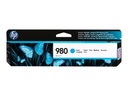 HP 980 - 86.5 ml - cián - original - cartucho de tinta - para Officejet Enterprise Color MFP X585; Officejet Enterprise Color Flow MFP X585