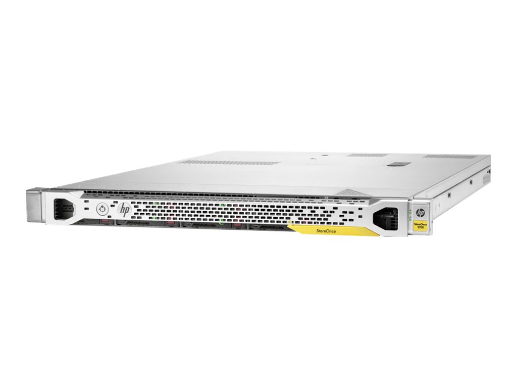 HPE StoreOnce 2700 Backup - Servidor NAS - 8 TB - montaje en bastidor - SAS - HDD 2 TB x 4 - RAID 5 - Gigabit Ethernet - iSCSI - 1U
