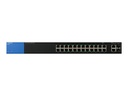 Linksys Smart LGS326 - Conmutador  - Gestionado - 24 x 10/100/1000 + 2 x Gigabit SFP combinado - montaje en rack - ca 100/230 V - 2 años de garantía 