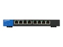 Linksys Smart LGS308 - Conmutador  - Gestionado - 8 x 10/100/1000 - sobremesa - ca 100/230 V - 2 años de garantía 