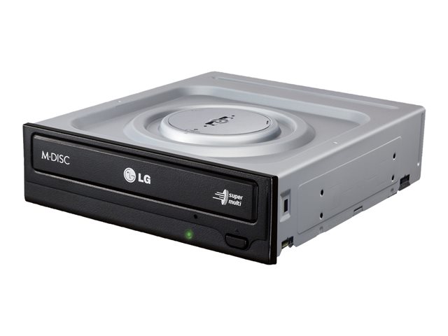 LG GH24NSC0 - Unidad de disco - DVD±RW (±R DL) / DVD-RAM - 24x/24x/5x - Serial ATA - interna - 5.25"