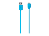 Belkin MIXIT Cable de carga y sincronización Lightning a USB - Cable Lightning - Lightning (M) a USB (M) - 1.2 m - azul - para Apple iPad/iPhone/iPod (Lightning)