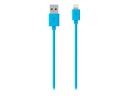 Belkin MIXIT Cable de carga y sincronización Lightning a USB - Cable Lightning - Lightning (M) a USB (M) - 1.2 m - azul - para Apple iPad/iPhone/iPod (Lightning)