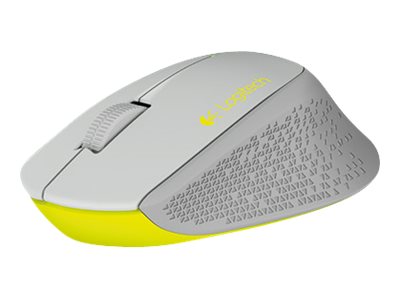 Logitech M280 - Ratón - diestro - óptico - 3 botones - inalámbrico - 2.4 GHz - receptor inalámbrico USB - gris
