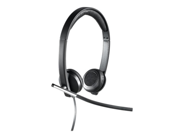 Logitech USB Headset Stereo H650e - Auricular - en oreja - cableado
