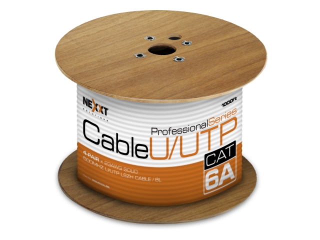 Nexxt Cable U/UTP Cat6A - Azul (PCGUCC6ALZBL)